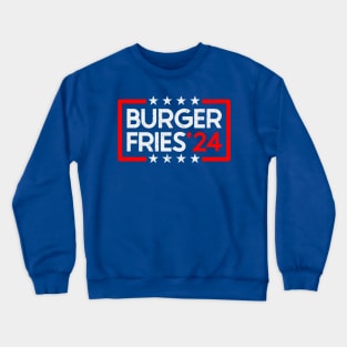 Burger & Fries 24 Crewneck Sweatshirt
